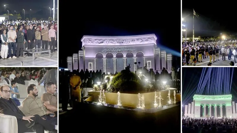 A 220-Foot Monument, 3D Projections, and National Songs: Yadgar-e-Fatah Unveiled in Islamabad