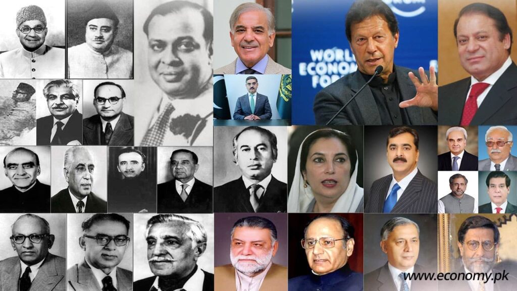 Prime Ministers Of Pakistan 1947-2023 - Economy.pk