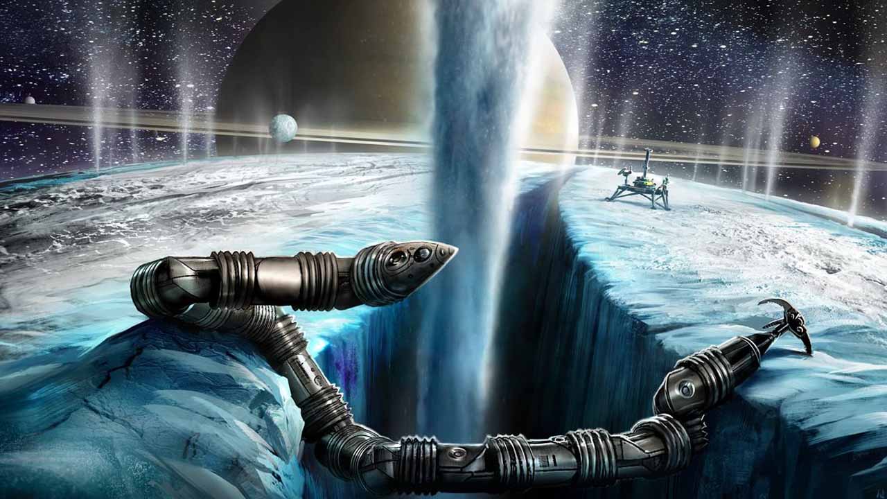 NASA Engineers Plan to Send Robot Snake to Explore Icy Moon Enceladus of Saturn
