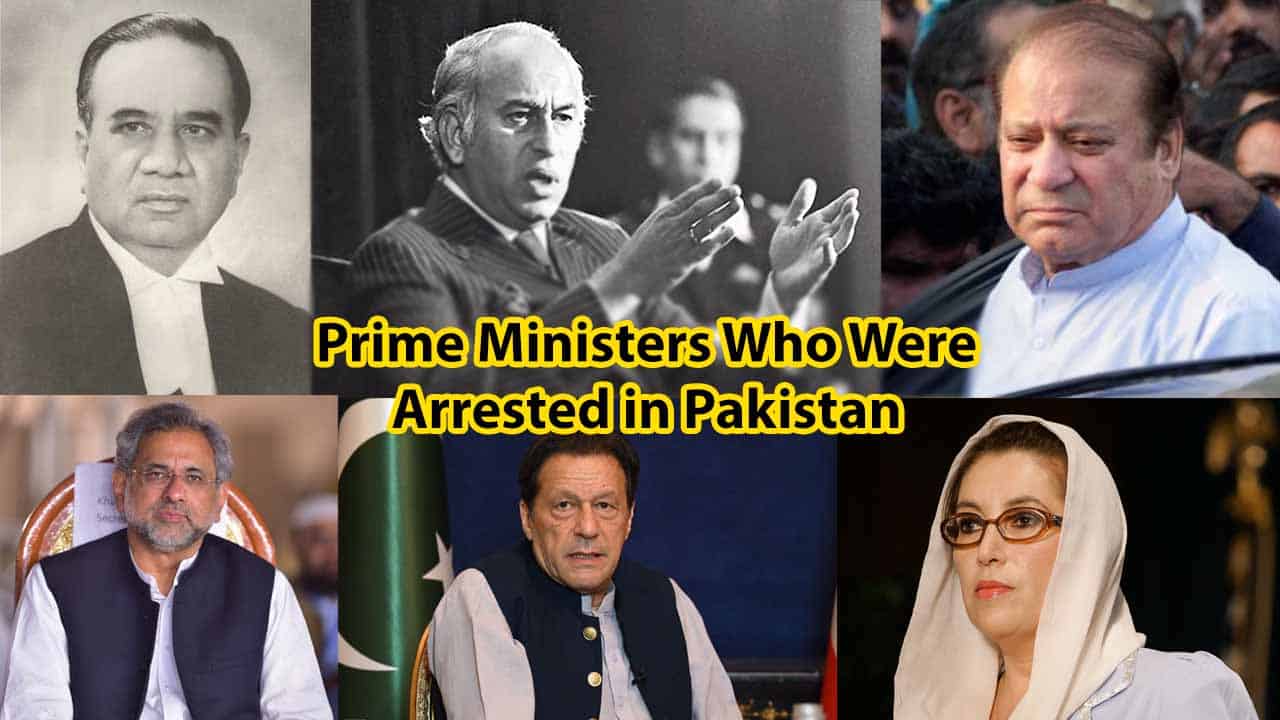 List Of Prime Ministers Who Have Been Arrested In Pakistan Economy Pk