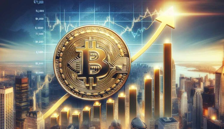 Bitcoin Surges to New Highs Above $71,000