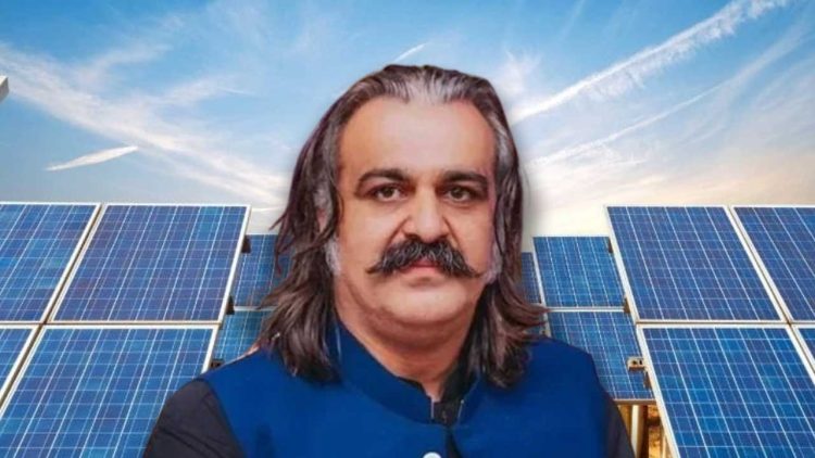 CM Gandapur announces free solar panels for KP citizens