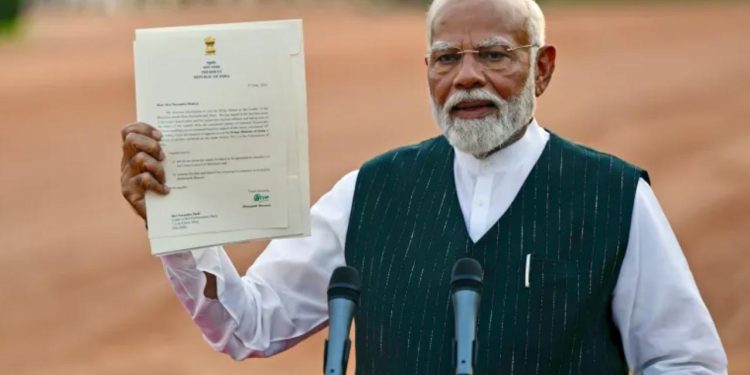 Narendra Modi Oath Taking after Lok Sabha Elections