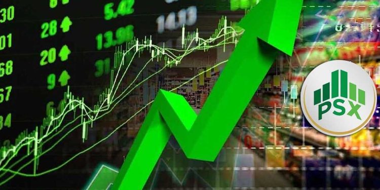 PSX 100-index crosses 75,000 benchmark as stock rally 3063 points