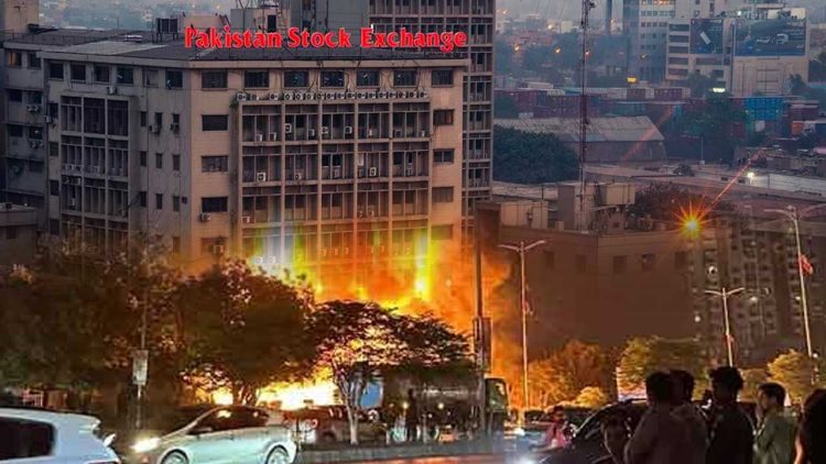 Fire at Karachi’s PSX brought under control: rescue officials