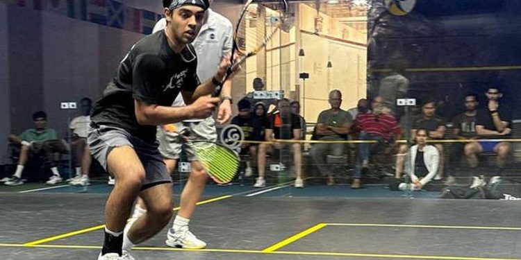 Pakistani Squash Star Ashab Irfan Triumphs Over Indian Competitor in Kanso Open Championship