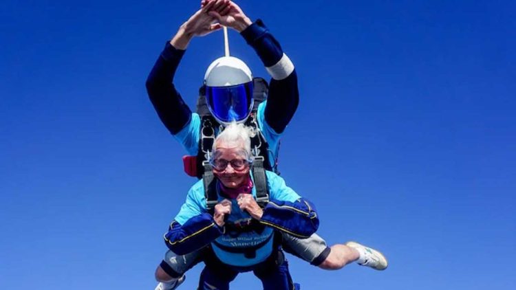 102-Year-Old Woman from Suffolk Sets Record as Britain's Oldest Skydiver