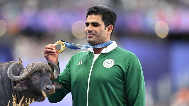 Arshad Nadeem’s Father-in-Law Gifts Him a Buffalo to Celebrate Olympic Gold