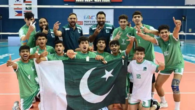 Pakistan Defeats Chinese Taipei to Extend Winning Streak in Asian U-18 Volleyball Championship