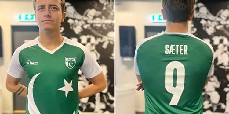 Norwegian Footballer Ole Saeter Rejects Lucrative Israeli Offer, Chooses to Play for Pakistan