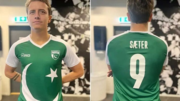 Norwegian Footballer Ole Saeter Rejects Lucrative Israeli Offer, Chooses to Play for Pakistan