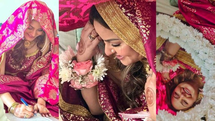 Javeria Abbasi Ties the Knot Again, Fans Celebrate Her Beautiful Nikah