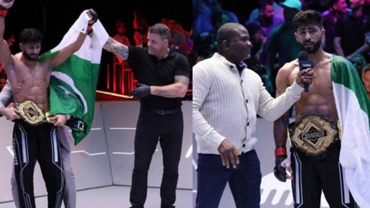 MMA Star Shahzaib Rind Makes Pakistan Proud with KC-49 Victory