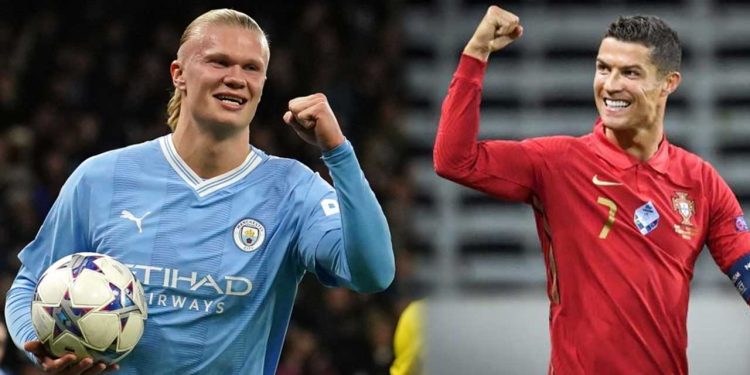 Erling Haaland Equals Cristiano Ronaldo’s Goal-Scoring Record