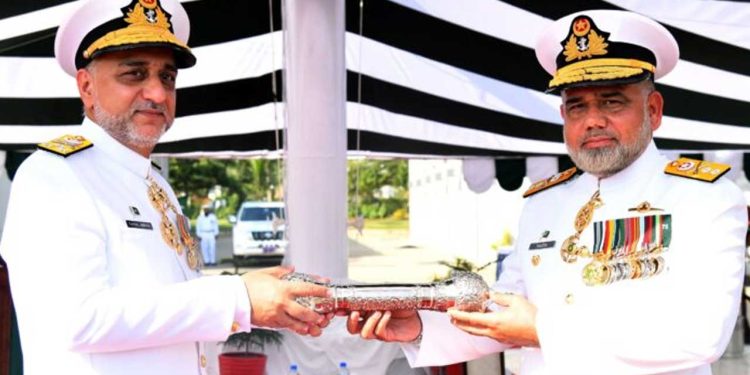 Vice Admiral Faisal Abbasi and Rear Admiral Abdul Munib Assume Key Naval Commands