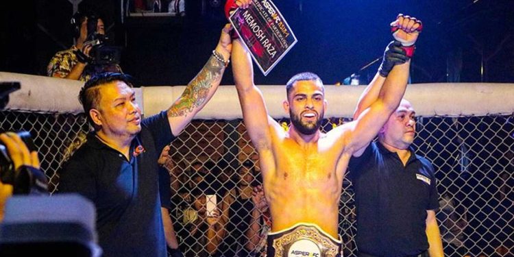 Pakistani Fighters Mehmosh Raza and Rafiq Afridi Win MMA Titles, Defeating Indian Rivals