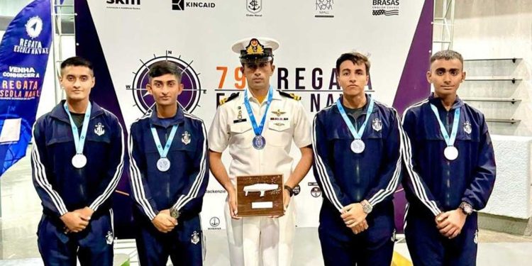 Pak Navy Cadets Secure Silver Medal at International Sailing Competition in Brazil