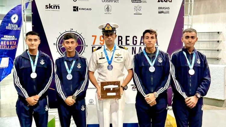 Pak Navy Cadets Secure Silver Medal at International Sailing Competition in Brazil