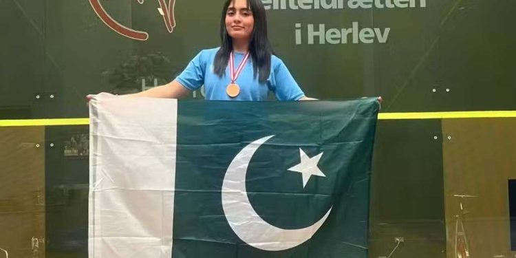 Young Pakistani Squash Sensation Claims Junior Championship in Sweden