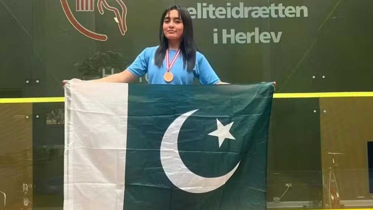 Young Pakistani Squash Sensation Claims Junior Championship in Sweden