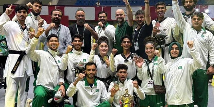 Pakistan Makes History at Asian Taekwondo Championship with 8 Medals