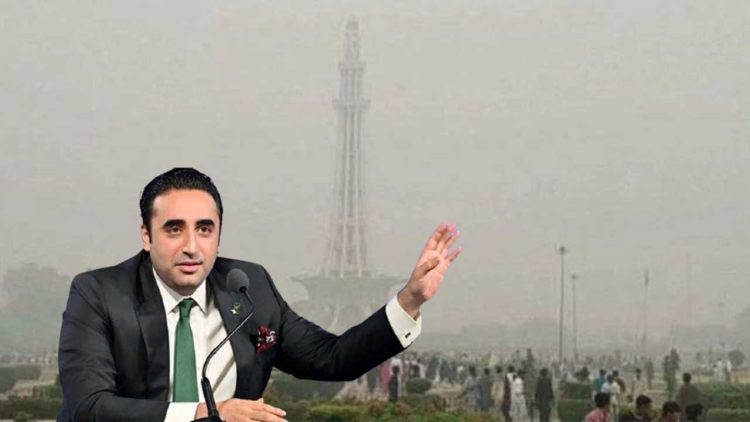 Bilawal Suggests ‘Move to Karachi’ as Smog Crisis Chokes Punjab and KP