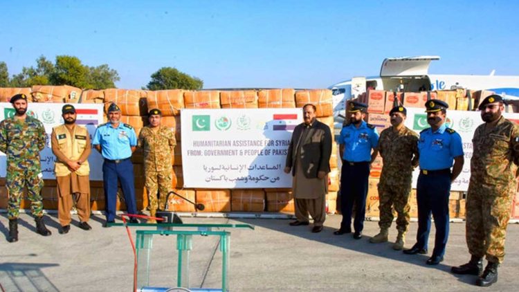 Pakistan Sends 21st Aid Consignment to Gaza, Lebanon, and Syria