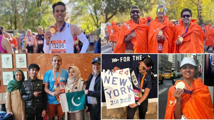 Pakistani Runners Excel at NYC Marathon: 12 Finish Under Four Hours