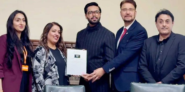 Fahad Mustafa Honoured with Dual Awards at House of Commons for Cultural and Diversity Impact