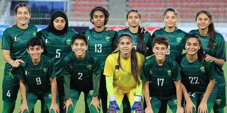 Pakistan Women’s Football Team Faces Saudi Arabia in Friendly Match in Doha