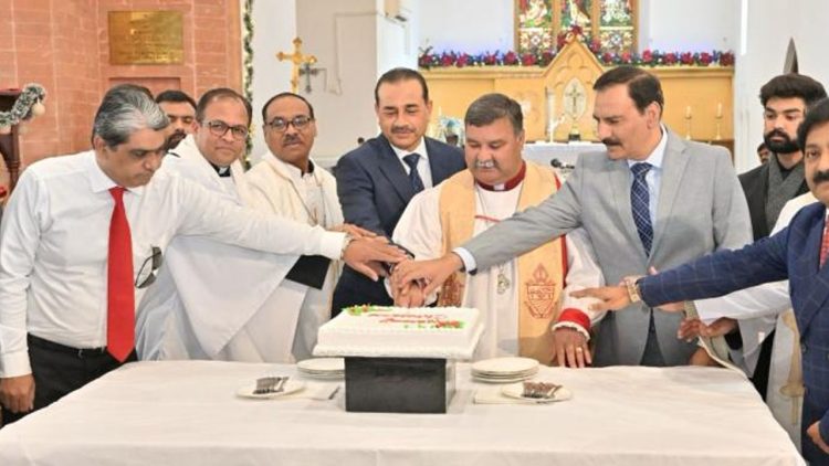 COAS General Syed Asim Munir celebrates Christmas with the Christian community in Rawalpindi, emphasizing unity, harmony, and Jinnah’s vision for Pakistan.