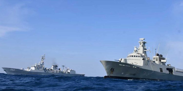 Pakistan Navy Conducts Joint Drills with Omani and Spanish Forces