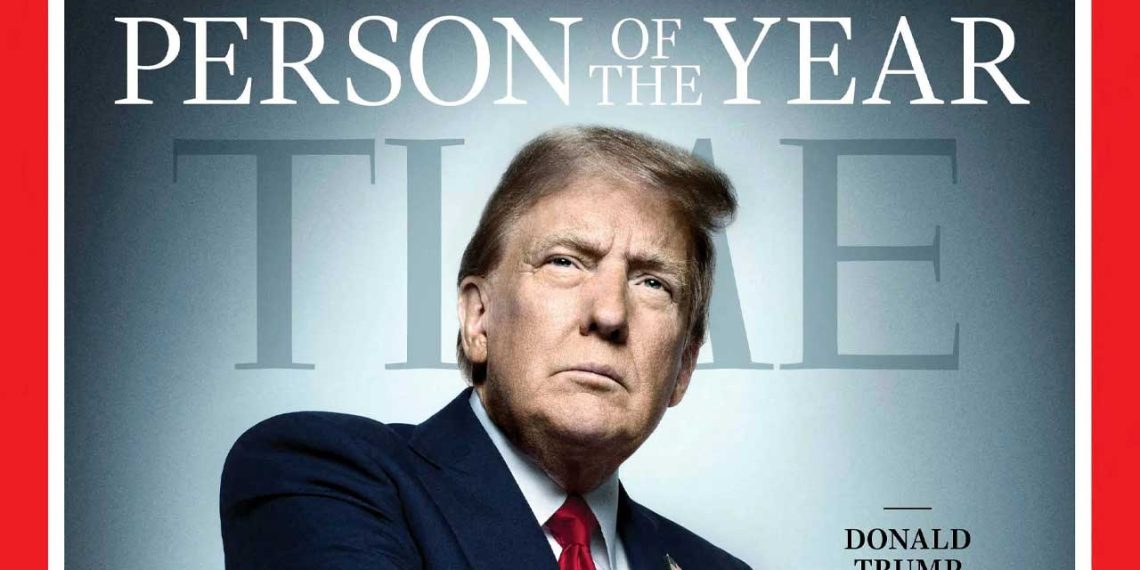 Time Magazine Names Presidentelect Trump 'Person of the Year' Economy.pk