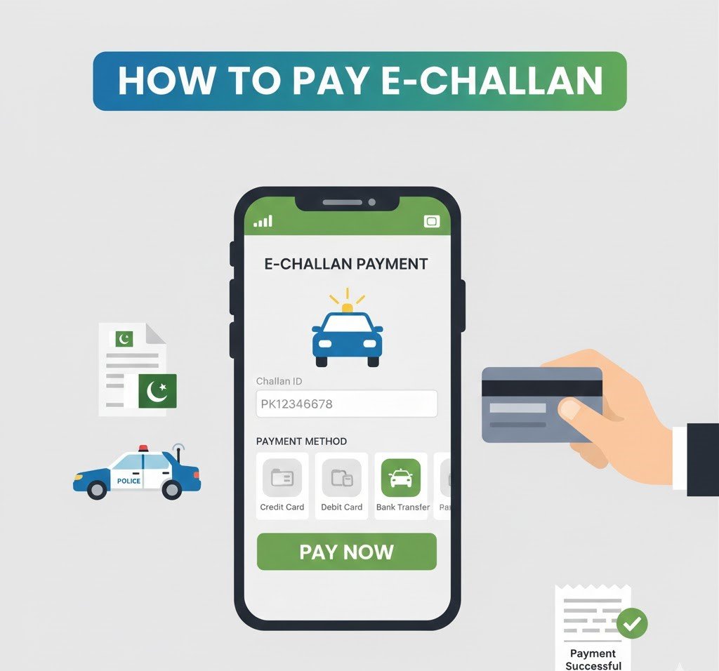 how to pay e challan online