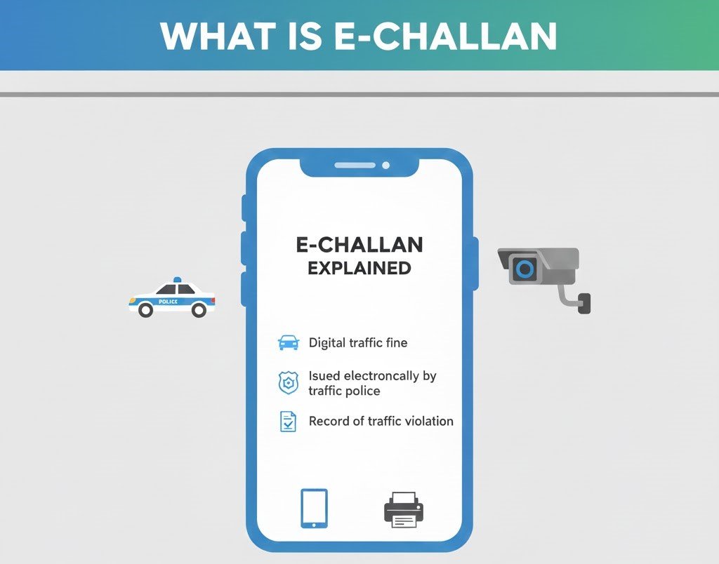 what is e challan in pakistan